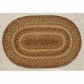 Homespice Decor Harvest Hudson Jute Braided Rugs - Oval 501073